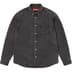 Supreme Appliqué Denim Shirt - Black (front)
