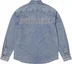 Supreme Appliqué Denim Shirt - Indigo (front)