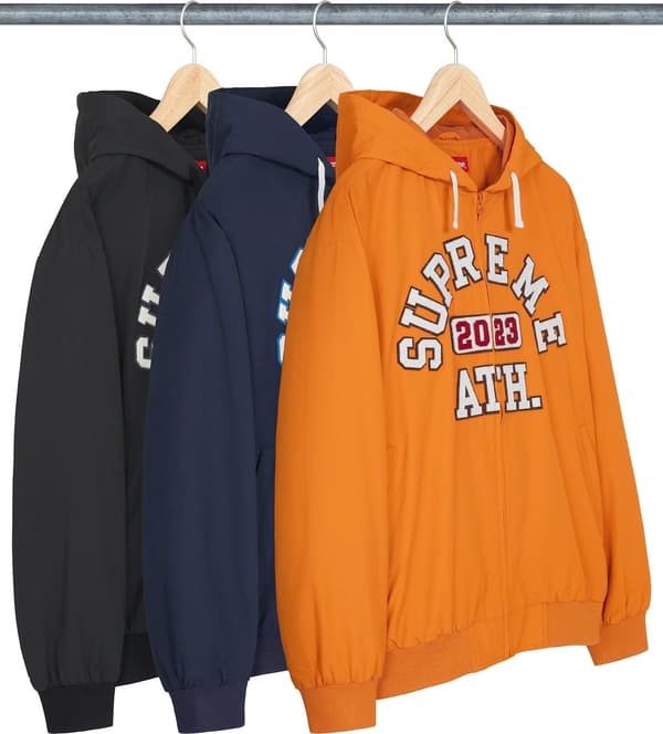 Supreme Appliqué Hooded Track Jacket - Product Image