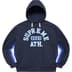 Supreme Appliqué Hooded Track Jacket - Navy (front)