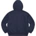 Supreme Appliqué Hooded Track Jacket - Navy (front)