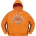 Supreme Appliqué Hooded Track Jacket - Orange (front)