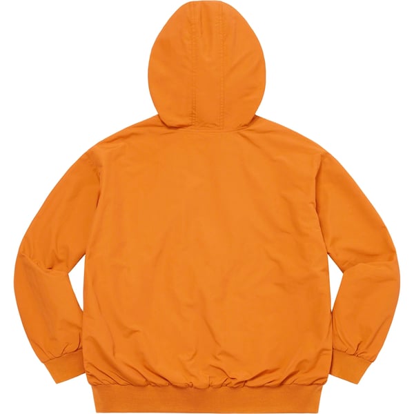 Supreme Appliqué Hooded Track Jacket - Orange (front)