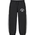 Supreme Appliqué Track Pant - Black (front)