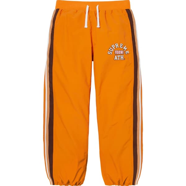Supreme Appliqué Track Pant - Orange (front)