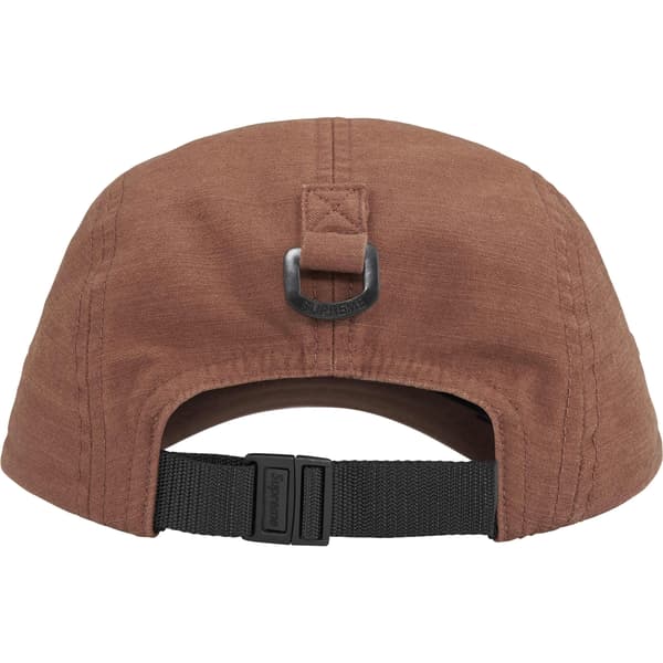 Supreme Arabic Label Camp Cap - Brown (front)