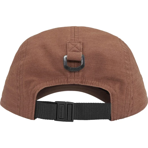 Supreme Arabic Label Camp Cap - Brown (front)