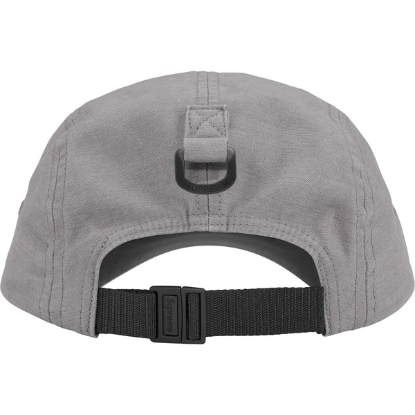 Supreme Arabic Label Camp Cap - Charcoal (front)