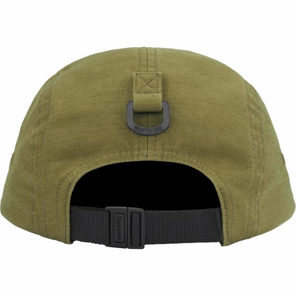 Supreme Arabic Logo Camp Cap - Olive (front)