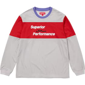 Supreme Arabic Mesh L/S Top Grey