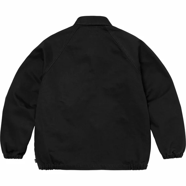 Supreme Arc Denim Coaches Jacket - Black (front)