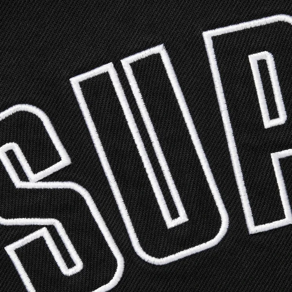 Supreme Arc Denim Coaches Jacket - Black (front)