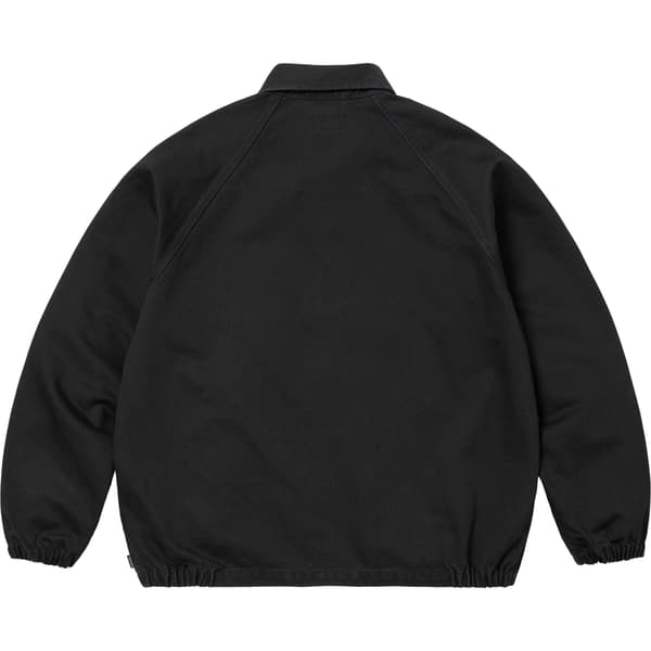 Supreme Arc Denim Coaches Jacket - Black (front)