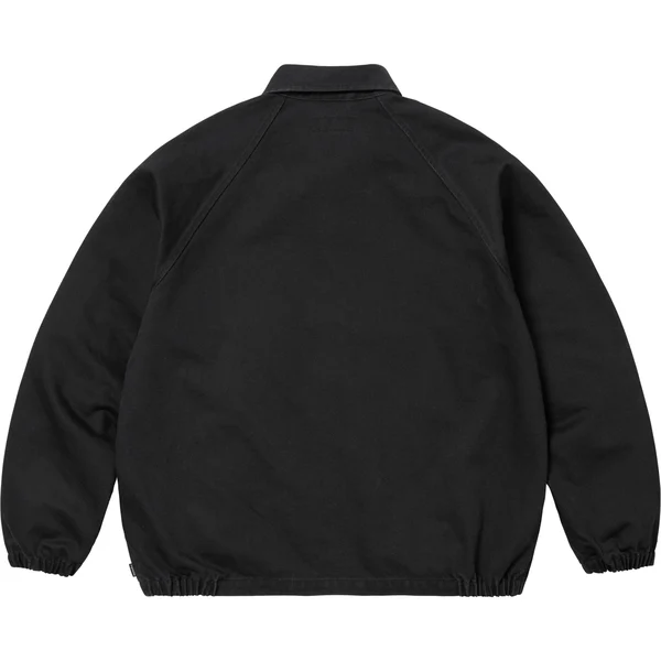 Supreme Arc Denim Coaches Jacket - Black (front)