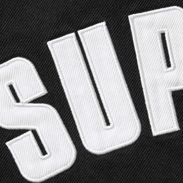 Supreme Arc Denim Coaches Jacket - Black (front)