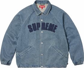 Supreme Arc Denim Coaches Jacket Blue