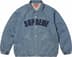 Supreme Arc Denim Coaches Jacket - Blue (front)