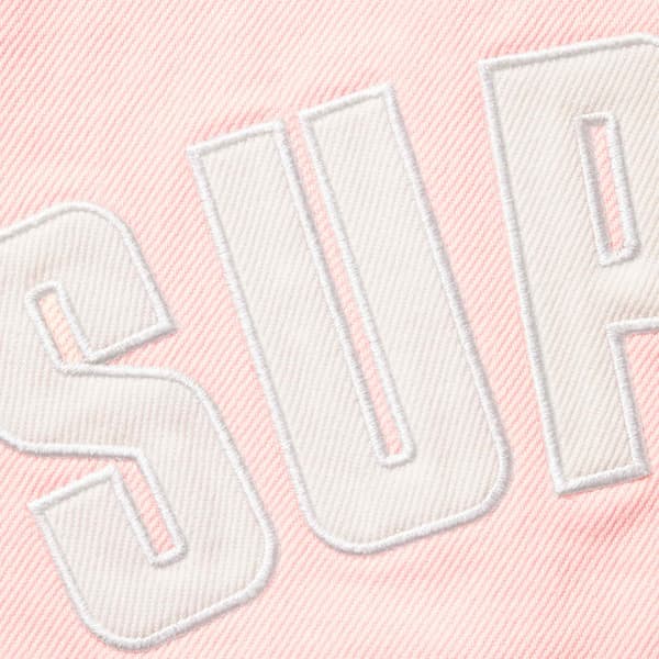 Supreme Arc Denim Coaches Jacket - Light Pink (front)