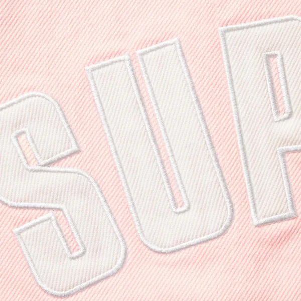 Supreme Arc Denim Coaches Jacket - Light Pink (front)