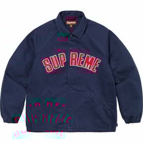 Supreme Arc Denim Coaches Jacket Navy