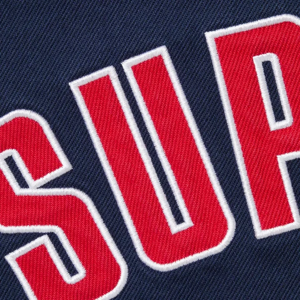 Supreme Arc Denim Coaches Jacket - Navy (front)