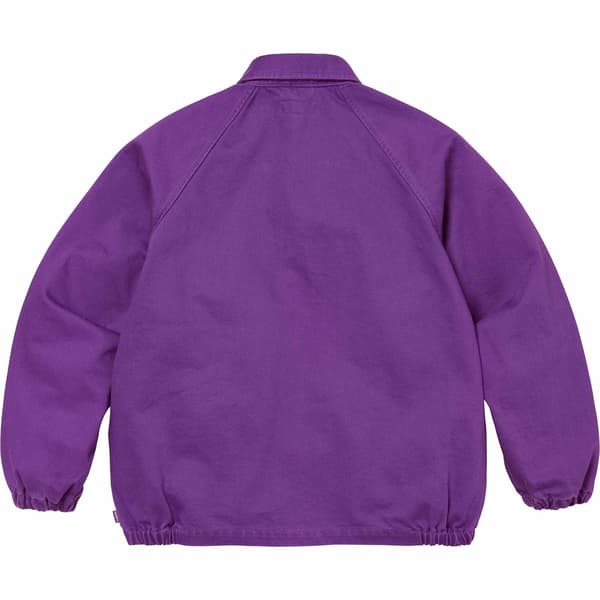 Supreme Arc Denim Coaches Jacket - Purple (front)