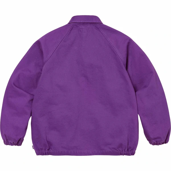 Supreme Arc Denim Coaches Jacket - Purple (front)