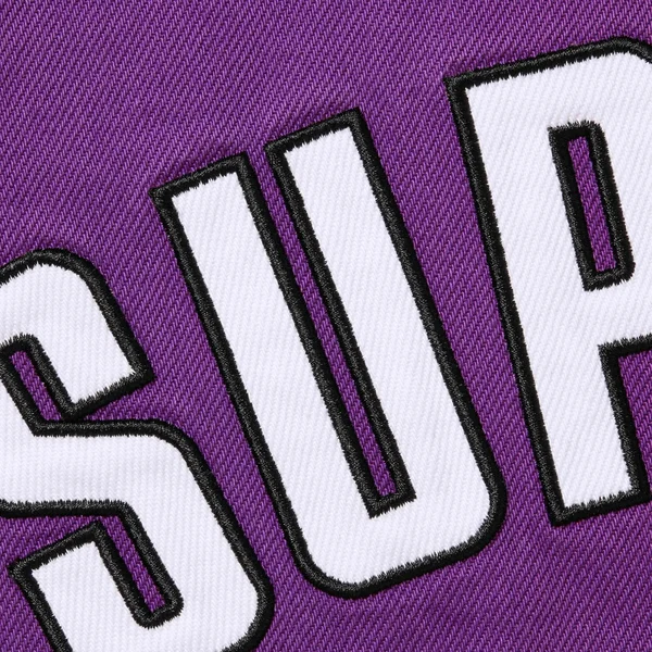 Supreme Arc Denim Coaches Jacket - Purple (front)