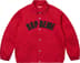 Supreme Arc Denim Coaches Jacket - Red (front)