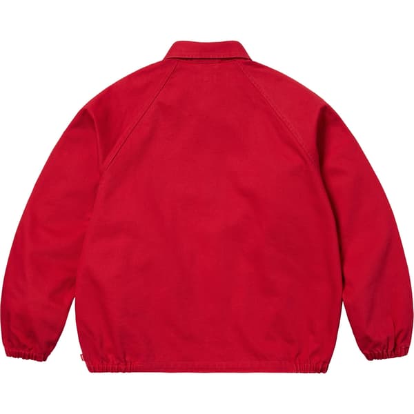Supreme Arc Denim Coaches Jacket - Red (front)