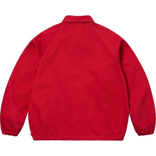 Supreme Arc Denim Coaches Jacket - Red (front)