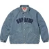 Supreme Arc Denim Coaches Jacket - Washed Indigo (front)