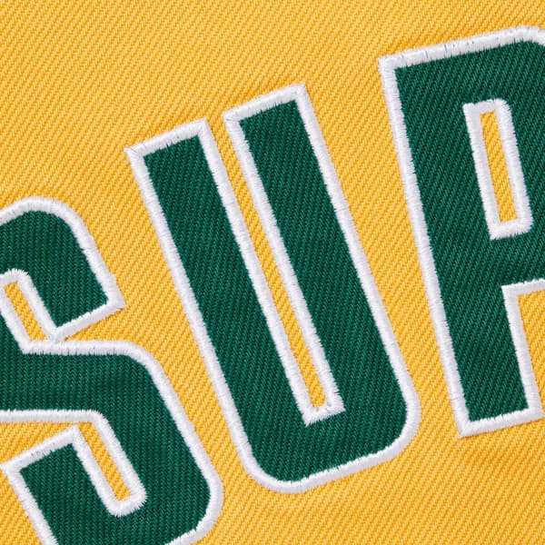 Supreme Arc Denim Coaches Jacket - Yellow (front)