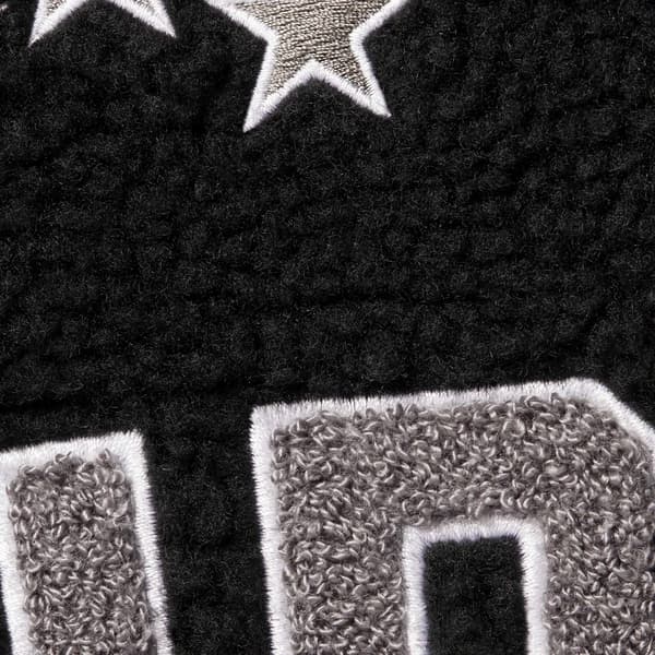 Supreme Arc Half Zip Fleece Pullover - Black (front)