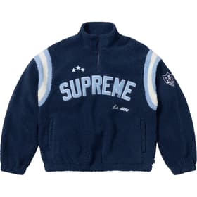 Supreme Arc Half Zip Fleece Pullover Navy