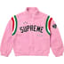 Supreme Arc Half Zip Fleece Pullover - Pink (front)