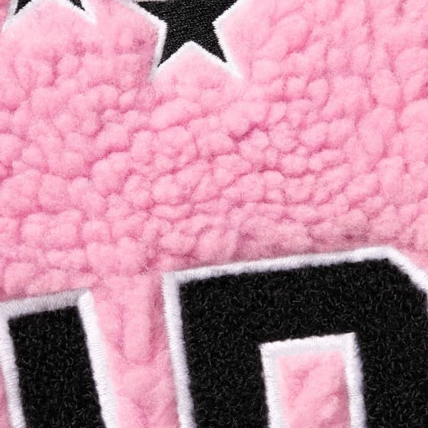 Supreme Arc Half Zip Fleece Pullover - Pink (front)