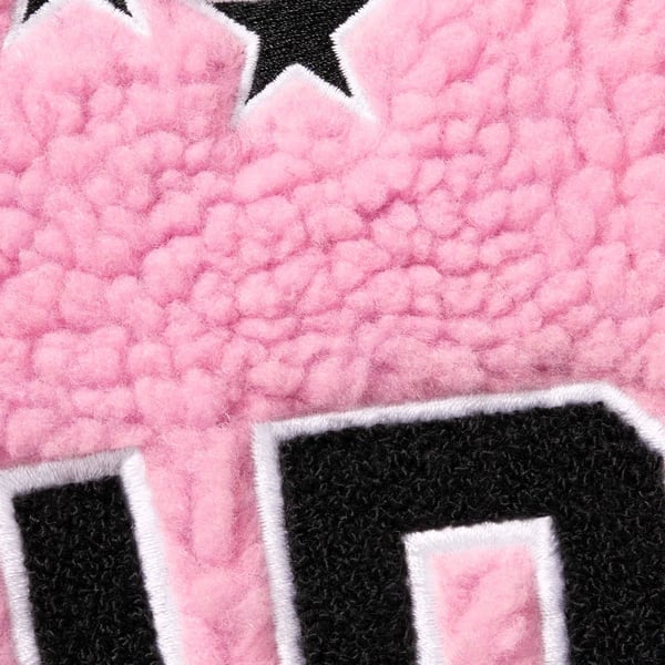 Supreme Arc Half Zip Fleece Pullover - Pink (front)