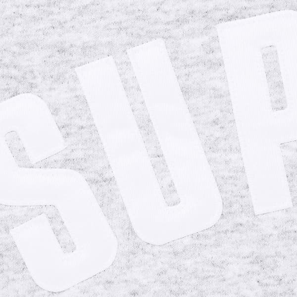 Supreme Arc Thermal Lined Zip Up Hooded Sweatshirt - Ash Grey (front)