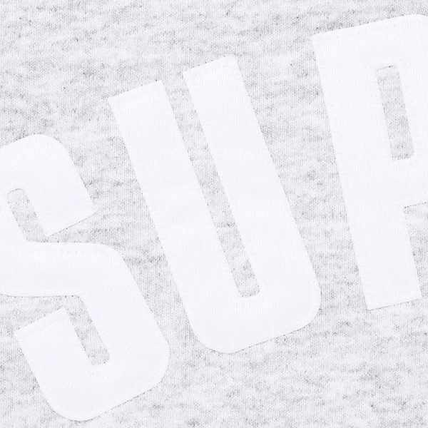 Supreme Arc Thermal Lined Zip Up Hooded Sweatshirt - Ash Grey (front)