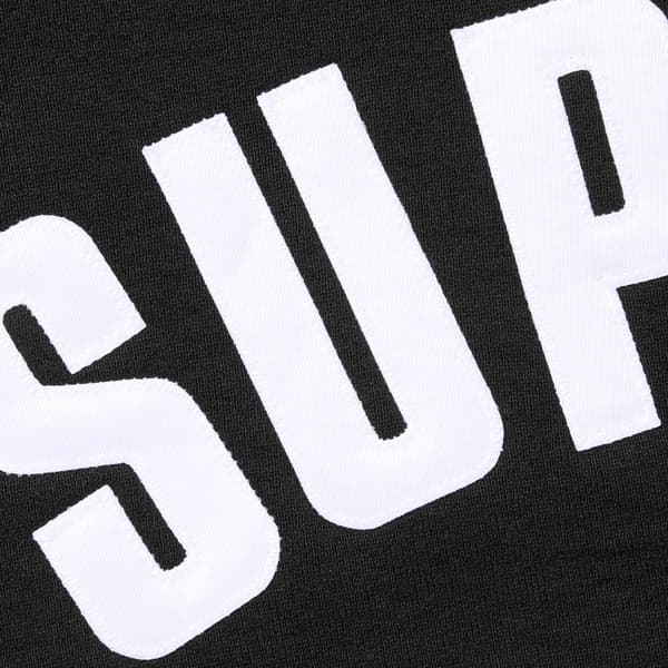 Supreme Arc Thermal Lined Zip Up Hooded Sweatshirt - Black (front)