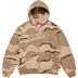 Supreme Arc Thermal Lined Zip Up Hooded Sweatshirt - Desert Camo (front)