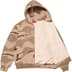 Supreme Arc Thermal Lined Zip Up Hooded Sweatshirt - Desert Camo (front)
