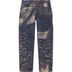 Supreme Archive Denim Jacquard Regular Jean - Blue (front)