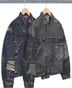 Supreme Archive Denim Jacquard Trucker Jacket - Product Image