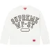 Supreme Athletic Studded L/S Top - White (front)