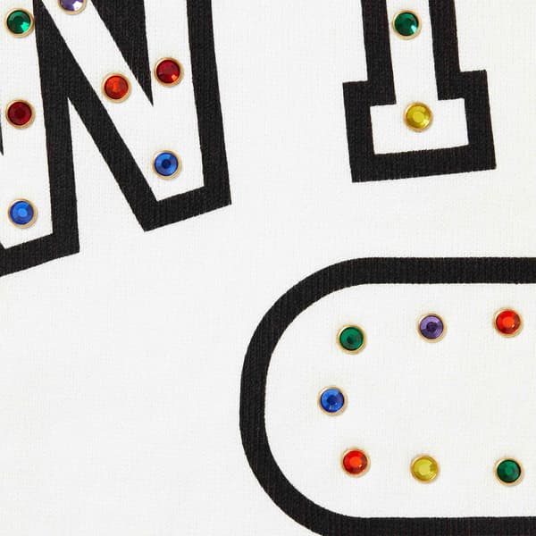 Supreme Athletic Studded L/S Top - White (front)