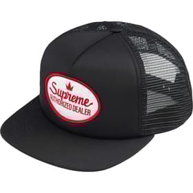 Supreme Authorized Mesh Back 5-Panel Black
