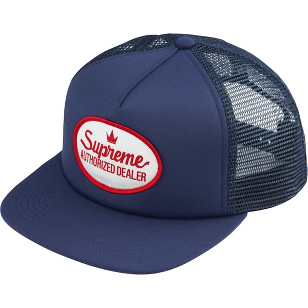 Supreme Authorized Mesh Back 5-Panel - Navy (front)