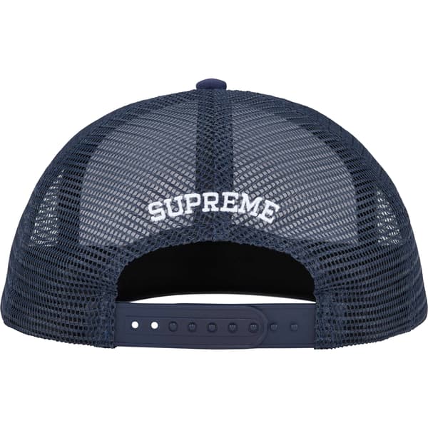 Supreme Authorized Mesh Back 5-Panel - Navy (front)